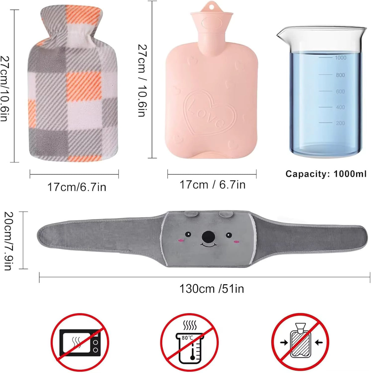 Hot Water Bottle Belt
